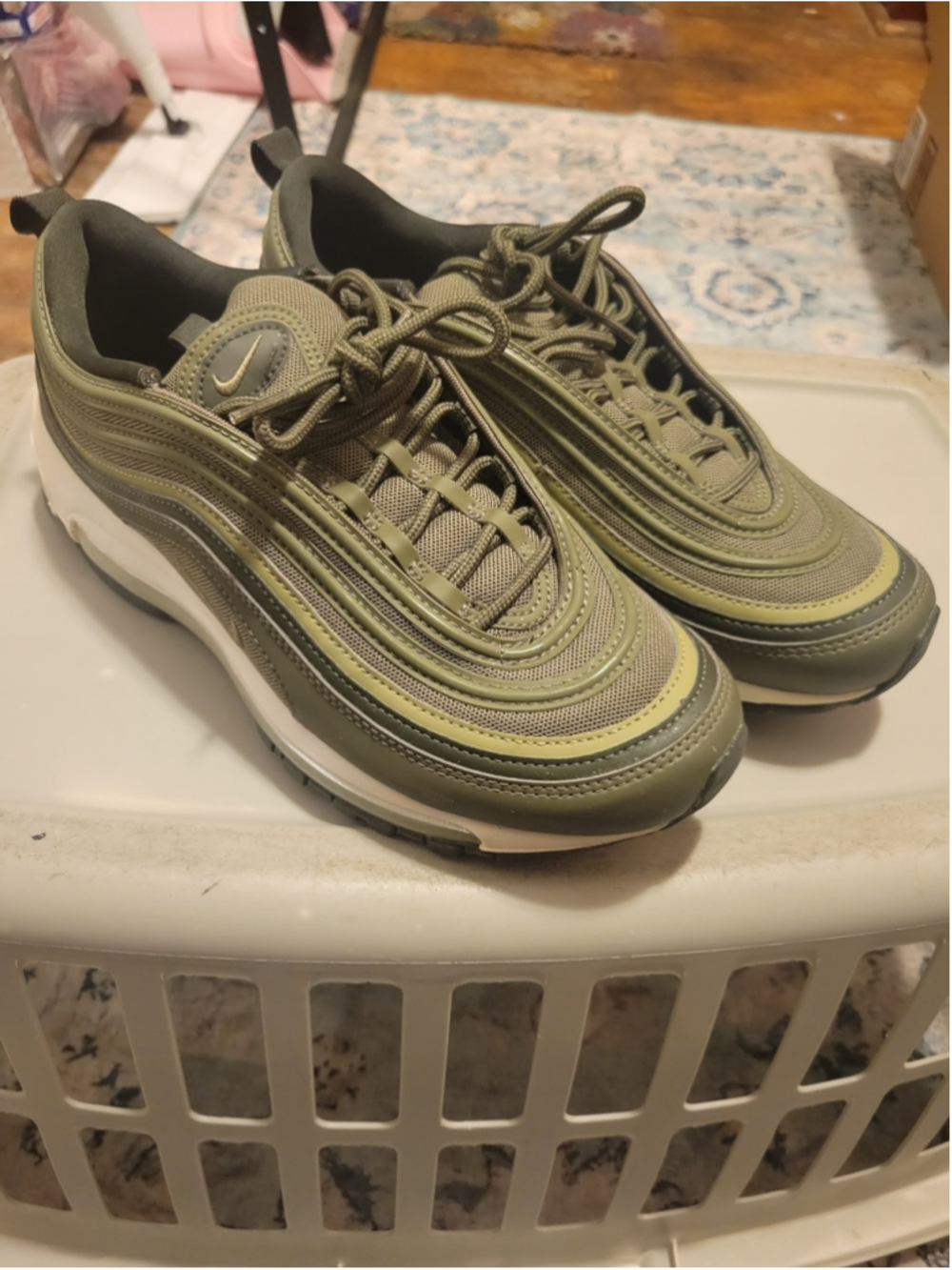 Nike Air Max 97 Olive Green Sneakers